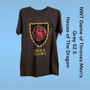 NWT Men’s House of Dragon Game of Thrones SZ S *1187MB